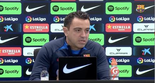 تشافي عن عدم مشاركة بابلو توري ضد برشلونة: انظروا ماذا حدث لأتلتيكو مدريد مع جواو فيليكس